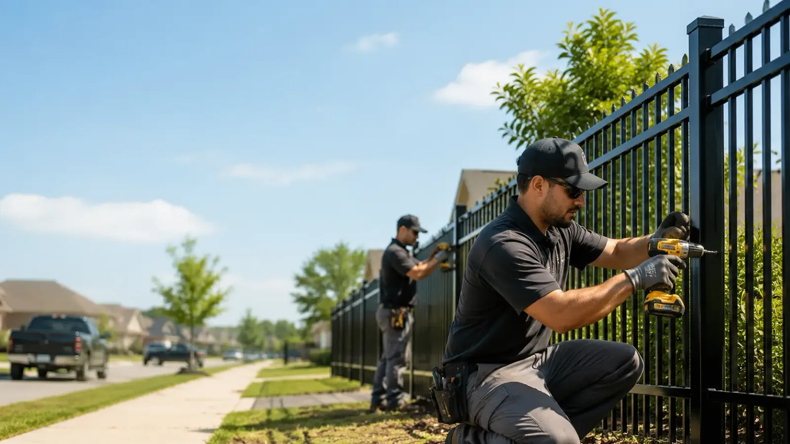 Metal Fence Installation in Willard, WI